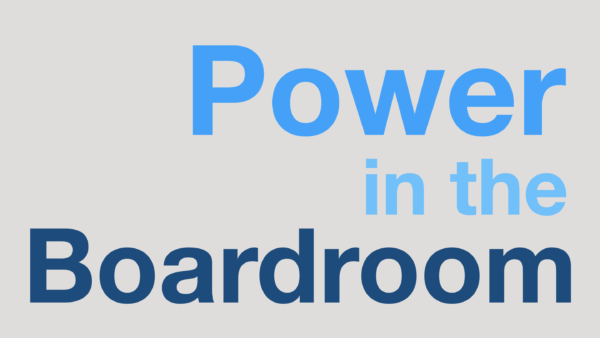 Power in the Board Room