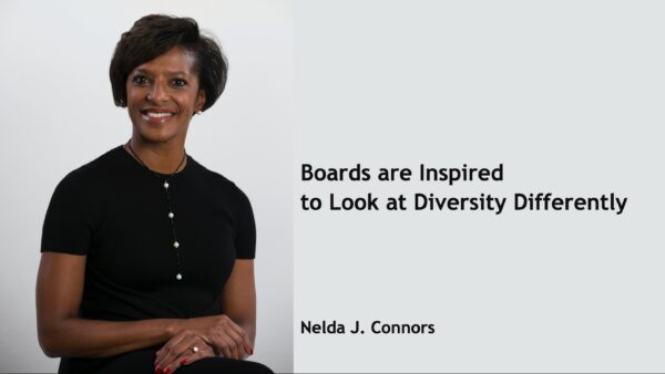 Boards are Inspired to Look at Diversity Differently