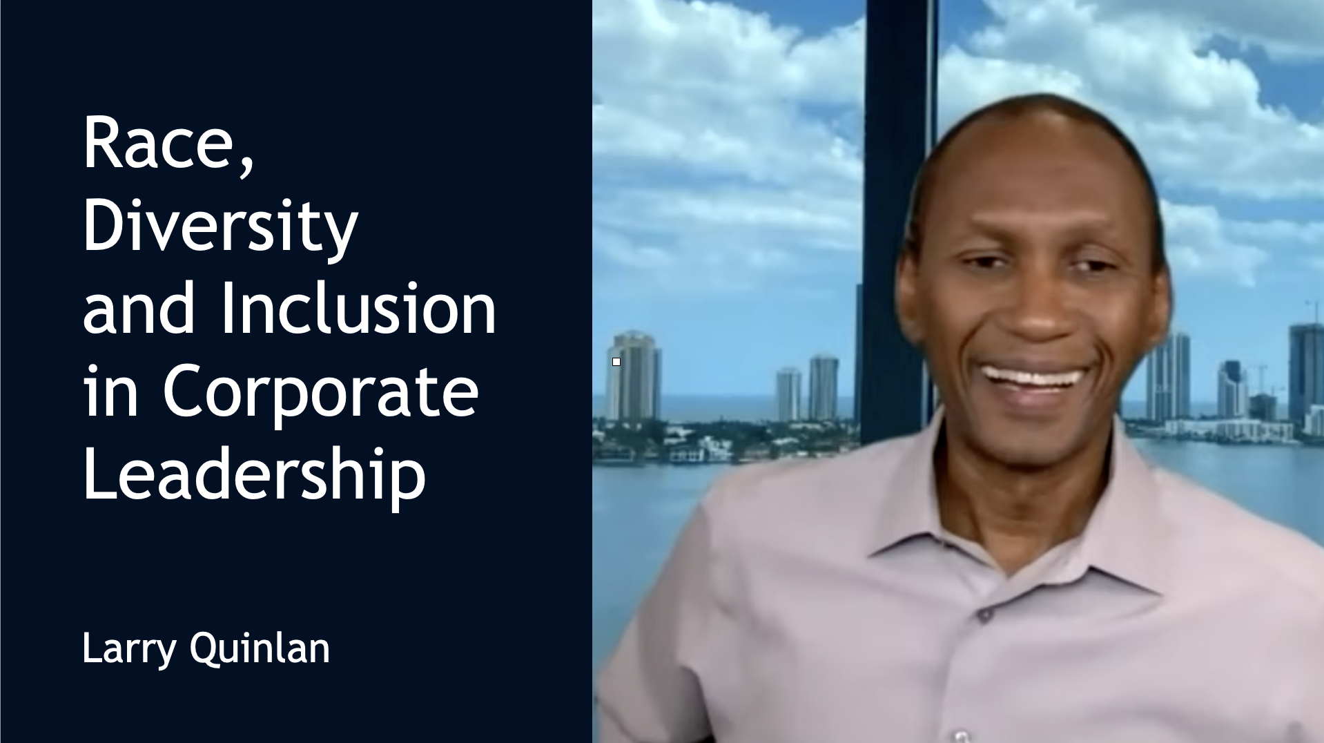 Discussing Race, Diversity, and Inclusion in Corporate Leadership