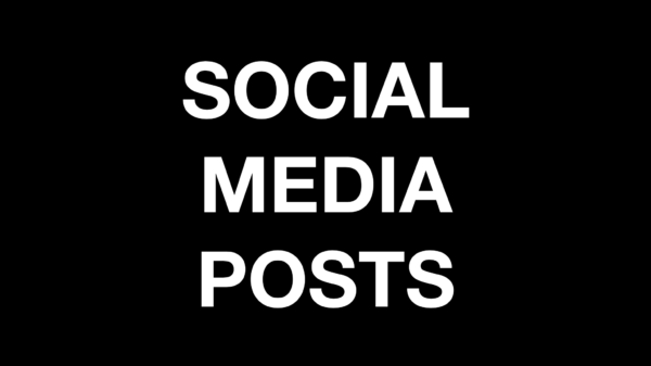 social media posts