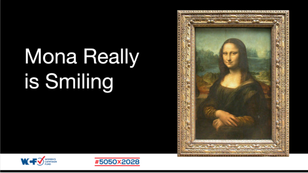 Mona Really Is Smiling