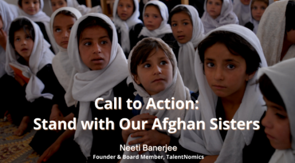 Call to Action: Stand With Our Afghan Sisters