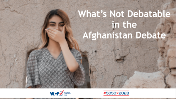 What’s Not Debatable in the Afghanistan Debate