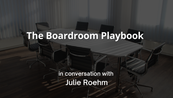 The Boardroom Playbook