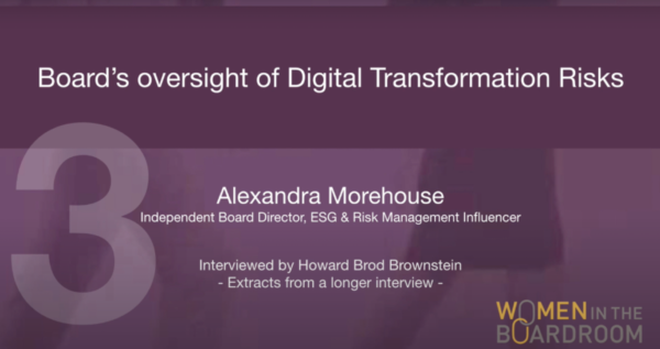 Boards Oversight Of Digital Transformation Risks
