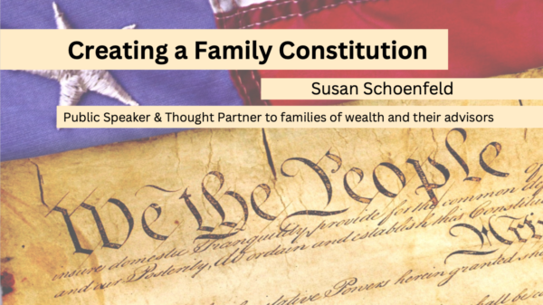 Creating a Family Constitution