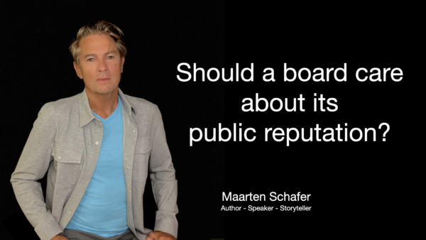 Should a board care about its public reputation?