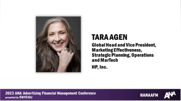 Keynote Speaker at the 2023 ANA Advertising Financial Management Conference