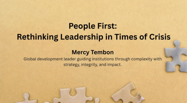 People First: Rethinking Leadership in Times of Crisis
