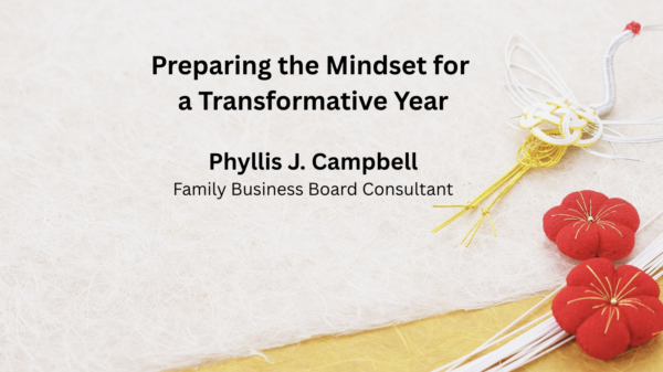 Preparing the Mindset for a Transformative Year