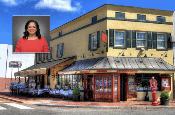 Meeting Tonie Leatherberry in Georgetown, DC.