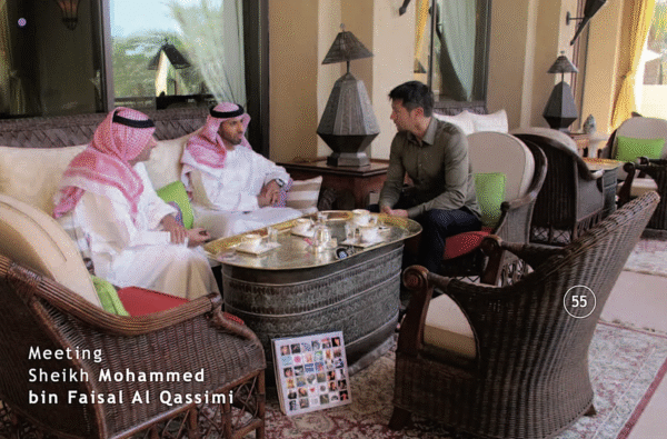 Meeting Sheikh Mohammed bin Faisal Al Qassimi – Maarten Schafer