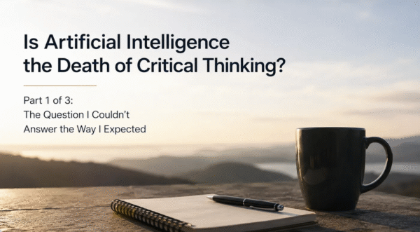 Is Artificial Intelligence the Death of Critical Thinking? Part 1 of 3