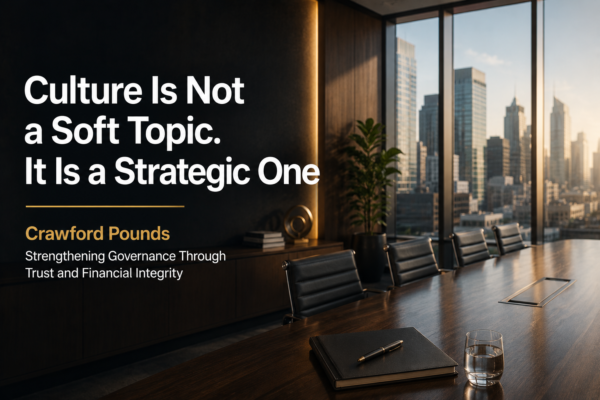 Culture Is Not a Soft Topic. It Is a Strategic One