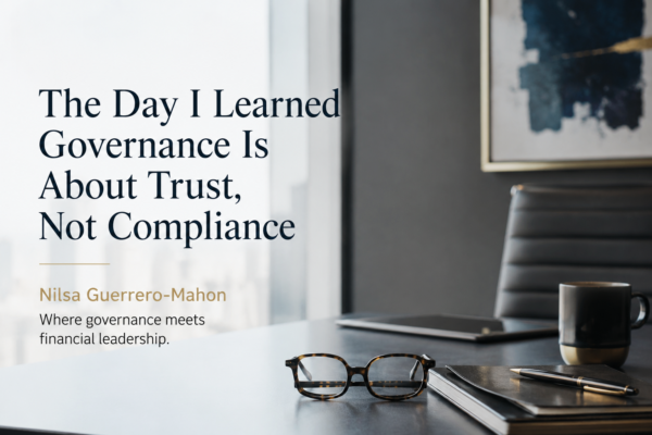 The Day I Learned Governance Is About Trust, Not Compliance