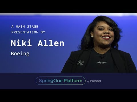 Keynote at Dell/Pivotal Spring One Conference 2017