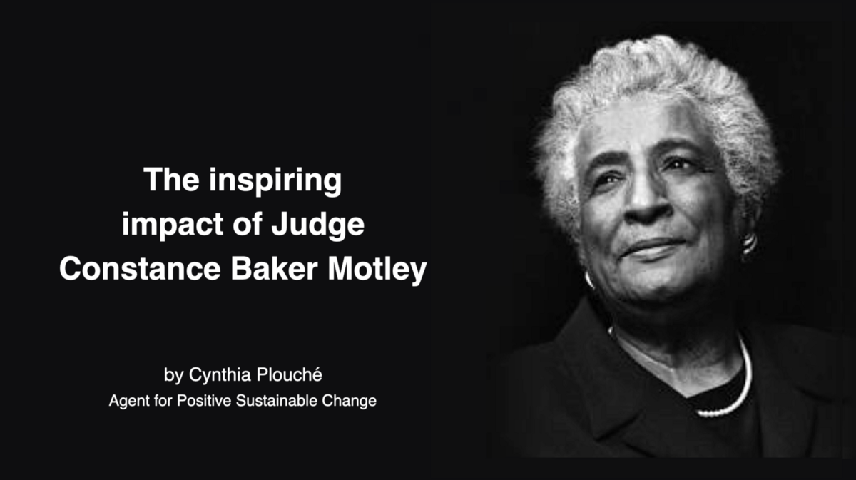 The inspiring impact of Judge Constance Baker Motley