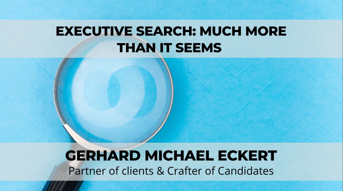 Executive Search: Much More Than it Seems