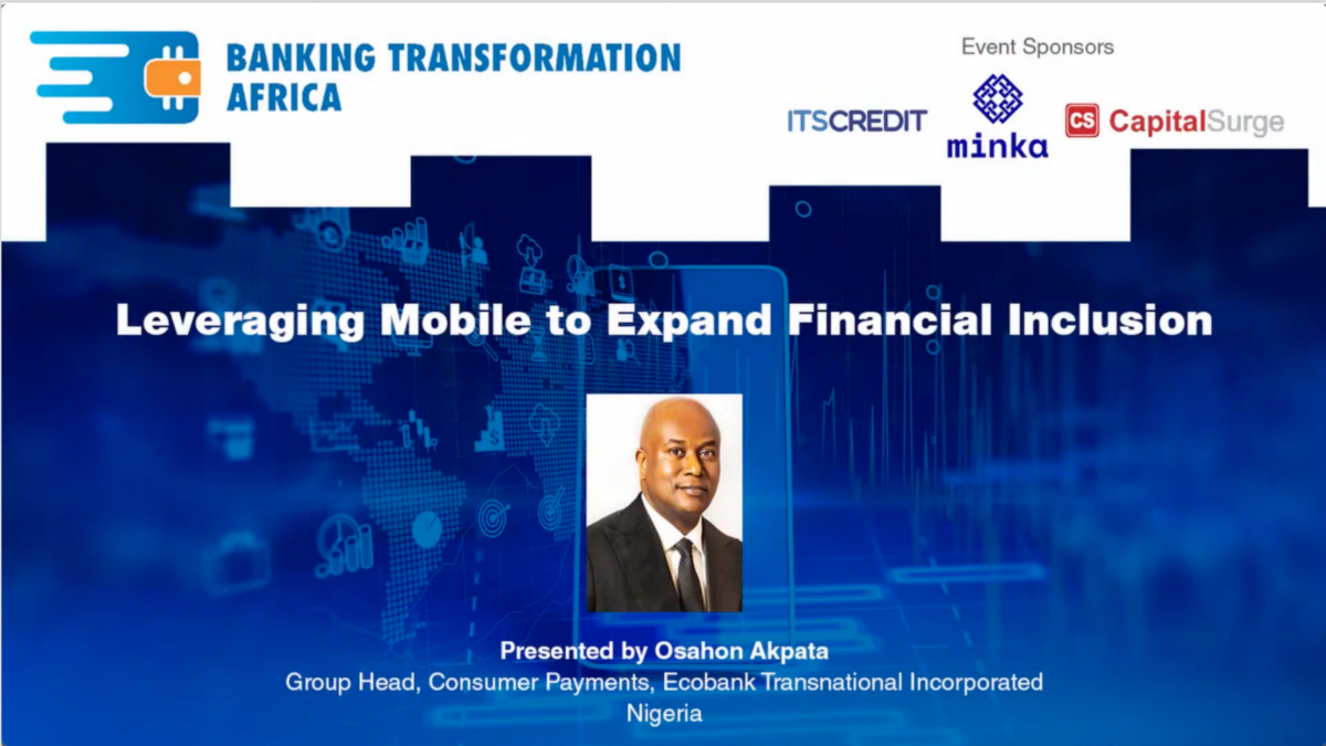 Leveraging Mobile to Expand Financial Inclusion