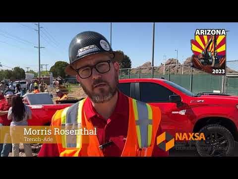 A conversation with Morris Rosenthal at the AZ Trench Safety Summit