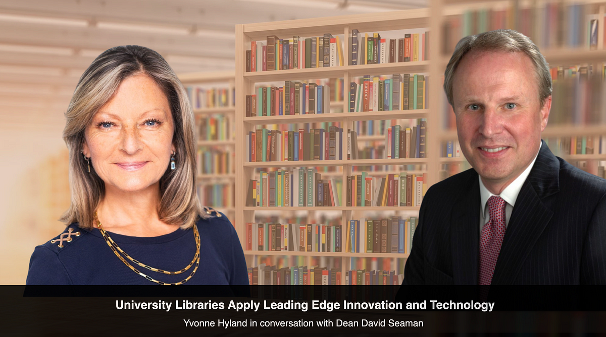 University Libraries Apply Leading Edge Innovation and Technology, in conversation with Dean David Seaman