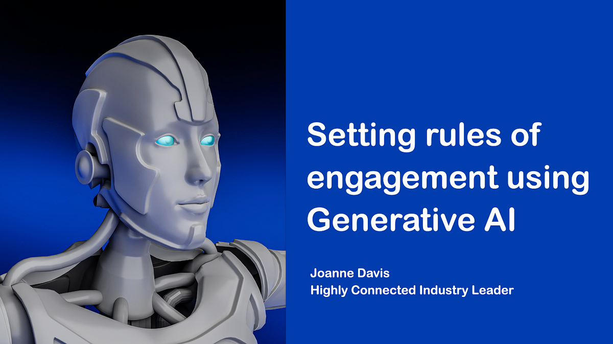 Setting Rules of Engagement Using Generative AI