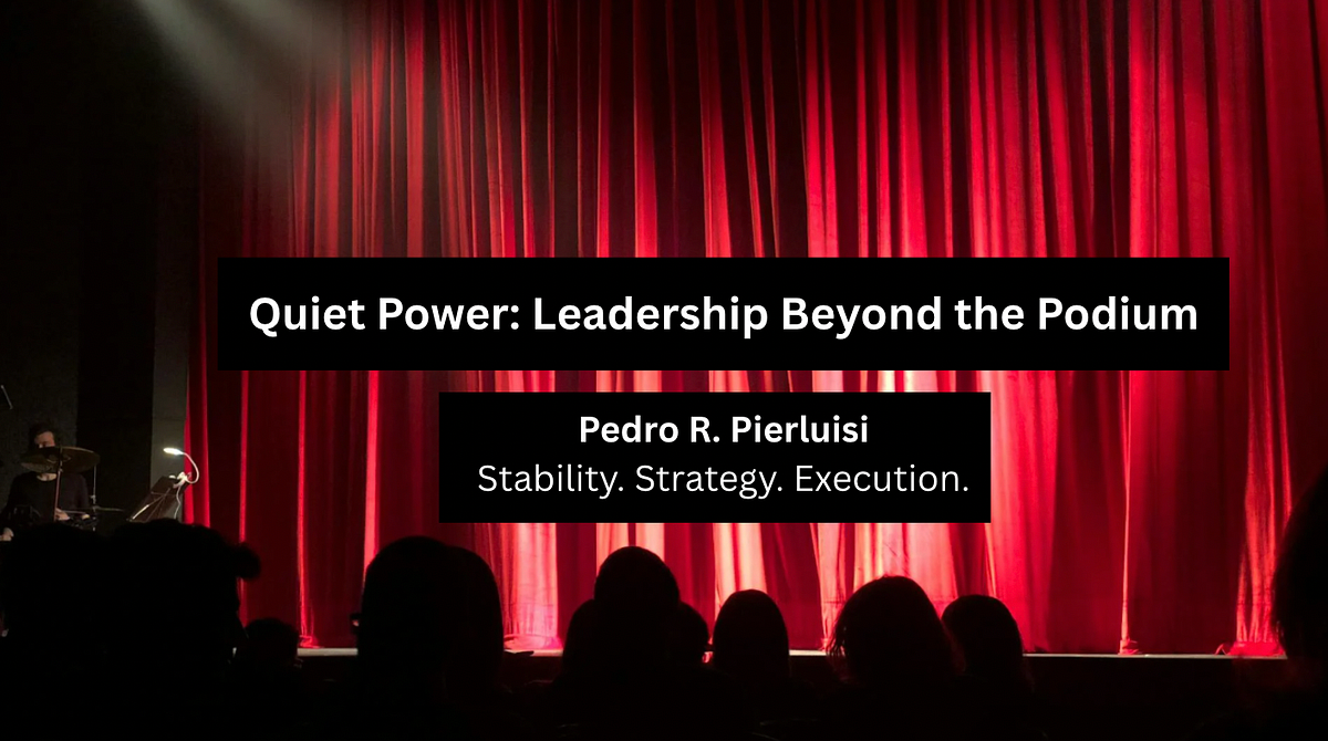 Quiet Power: Leadership Beyond the Podium