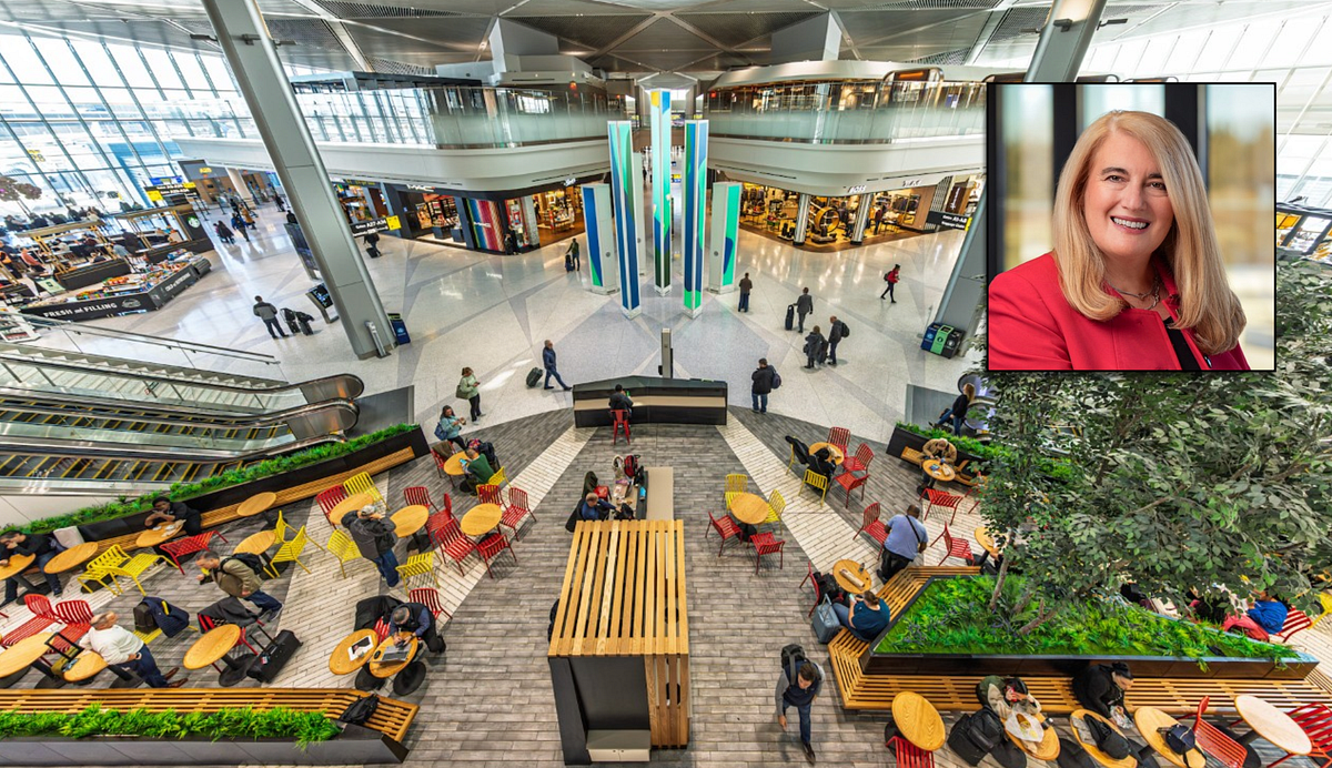 In conversation with Jane Brandman at Newark Airport